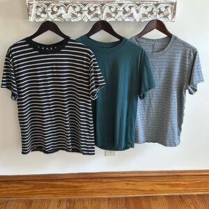 Lululemon 3 Piece Tshirt Bundle!